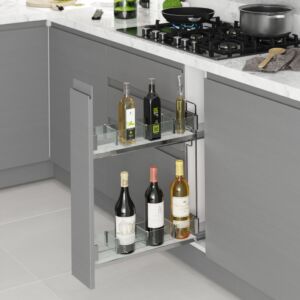 Кошница за бутилки Бяла - Starax Premiyum