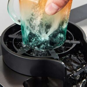 Смесител Уред за Миене на Чаши - Черен