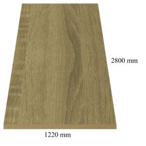 1003 Сонома гланц - 18 мм МДФ с ПВЦ покритие