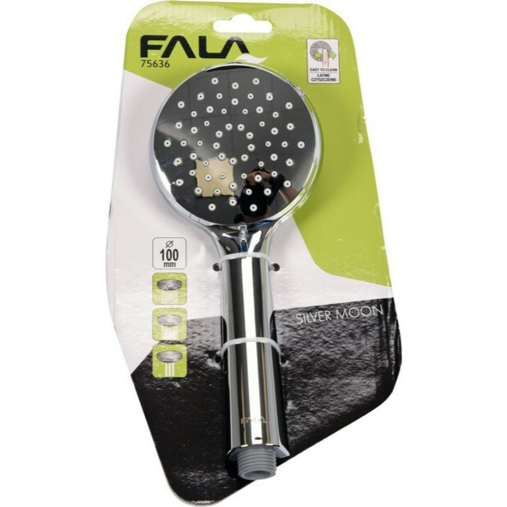 Душ слушалка с 3 функции FALA SILVER MOON, Ф 100 мм - Image 2