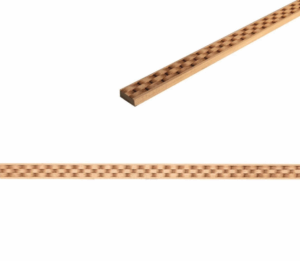 Дървен декоративен профил за мебели и декарации