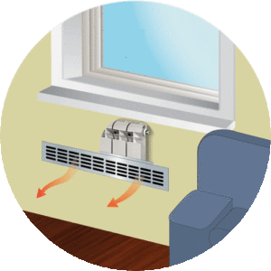 Алуминиева решетка 70 мм