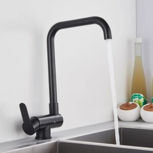 Смесител за Кухня падащ - Черен