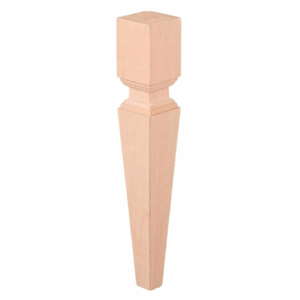 Дървен Крак квадратен Конус за Маса, Шкаф, Гардероб, Мебели