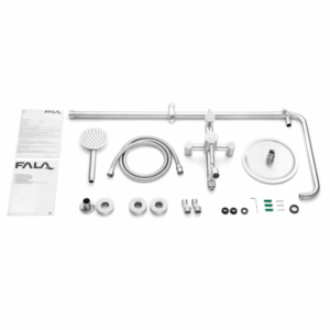Душ система FALA STEELY 2, Inox