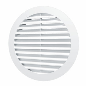 PVC Кръгла вентилационна решетка за въздуховод Ф150мм