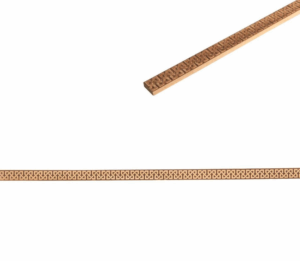 Дървен декоративен профил за мебели и декарации