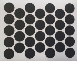 Самозалепваща тапа за минификс - Черно