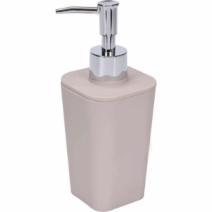 Дозатор за течен сапун FALA CUBOID, PVC, бежов