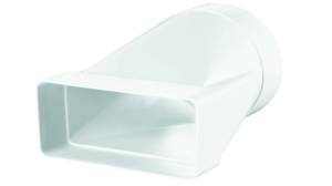 преход плоско кръгъл за плосък въздуховод