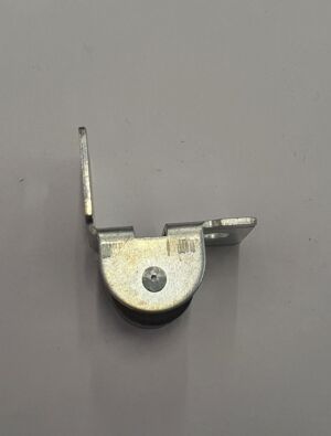 мини колелце еднопосочно Ф16/h19 мм/15 kg с челна планка ПЛАНКА 22x33 мм