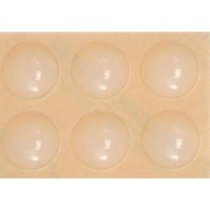 Самозалепващи се силиконови подложки, 6 броя, Ф 19 мм