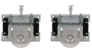 Механизъм за плъзгаща врата с 4 ролки и релси комплект pkm 80 - ролки