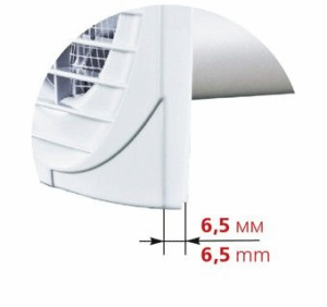 Битови вентилатори Vents Серия D Ф125