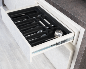 PVC разделител за прибори за вграждане в шкаф 34 х 49 см