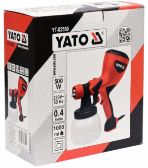 Електрически пистолет за боядисване YATO, 500 W, 0.4 L/min