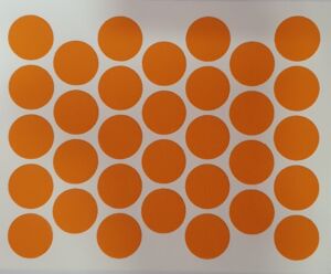 Самозалепваща тапа за минификс - Портокал