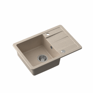 Еднокоритни Гранитни Мивки за Вграждане в цвят Черен, Сив, Беж