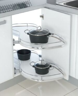 Изтеглящ бъбрек за глух шкаф ляв и десен