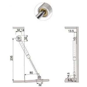 Амортисьор за падаща врата