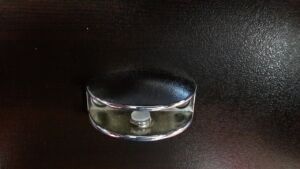 Стъклодържач Луна - ХРОМ