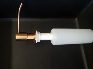 Дозатор за течен сапун в Розово ЗЛАТО