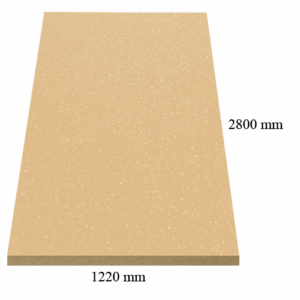 846 /455 Капучино перла (сдф) гланц - 18 мм МДФ с ПВЦ покритие