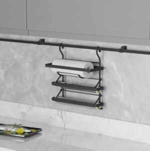 Аксесоар за кухненска тръба - хартия,Алуминиево фолио или стреч фолио за окачване на Кухненска Тръба Ф16 - Антрацит