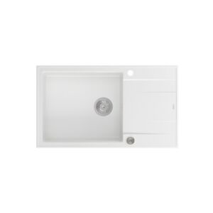 Гранитна Мивка с Голямо Корито и Плот в цвят Черен, Бял, Беж, Сив, Антрацит Гранитна Мивка с Голямо Корито и Плот в цвят Черен, Бял, Беж, Сив, Антрацит