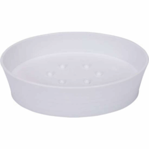 Сапунерка FALA, TIER, PVC, бяла