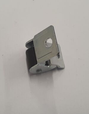 мини колелце еднопосочно Ф16/h19 мм/15 kg с челна планка ПЛАНКА 22x33 мм