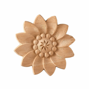 Дървен Орнамент за Декорации, дървена апликация за мебели