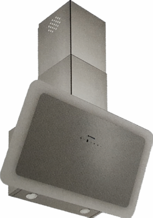 Абсорбатор Pyramis - Vetrio 60см 1000m3/h (Сив)