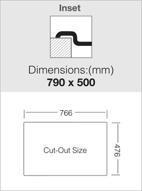 Кухненски Мивки от неръждаема стомана - алпака модел 790.500