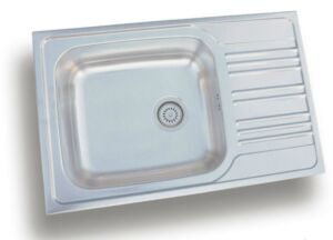 Кухненски мивки от неръждаема стомана - алпака модел DE 167 Кухненски мивки от неръждаема стомана - алпака модел DE 167