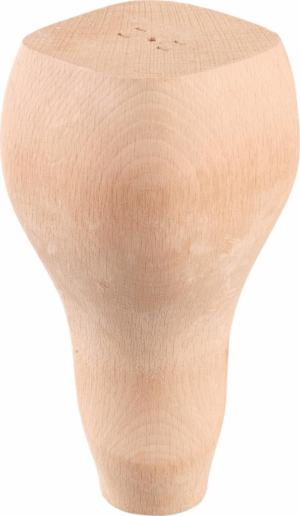 Дървен Крак Кръгъл Конус за Маса, Шкаф, Гардероб, Мебели