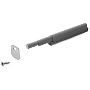 Механизъм Push Open с магнит и пластина - Сив