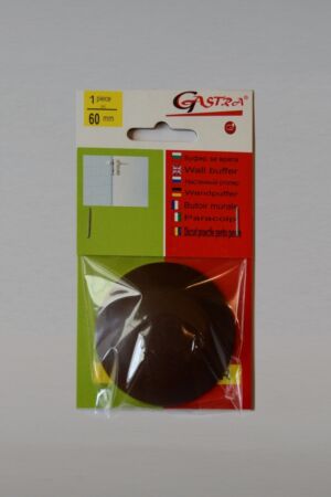 Буфер - Стопер за Врата Ф60 мм (Кафяв)