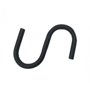 Куки за прибори - тръба Ф16 мм - Черен Мат