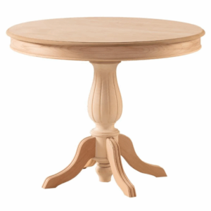 Трапезна маса от Дърво в старинен стил с дърворезба