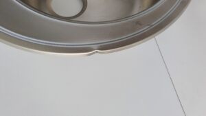 Кухненска мивка за вграждане от неръждаема стомана модел EC 145 - ПРОДУКТ С ТРАНСПОРТЕН ДЕФЕКТ !!!