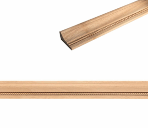 Дървен декоративен профил за мебели и декарации
