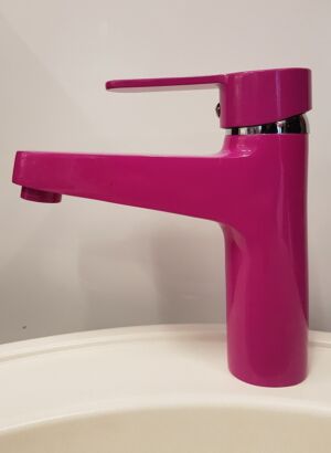Смесител за Керамична Мивка модел PE 102 Розов