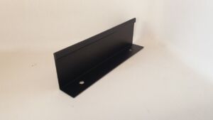 Мебелна Дръжка Алуминиева L образна Черна Мат