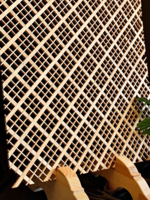 Дървена Решетка за декорация