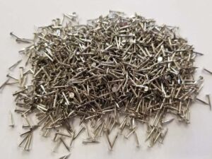 Пирони за Дървени кутии в цвят ХРОМ