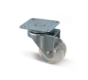 Мебелно колелце Ф 35 мм силиконово без спирачка