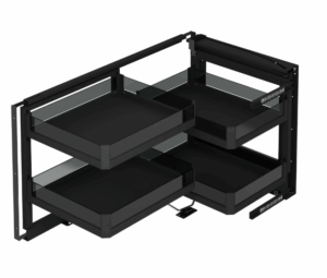 Изтеглящ механизъм за глух шкаф Starax - Антрацит