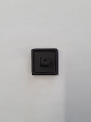 Мебелна дръжка пчелна пита черен мат - 19052