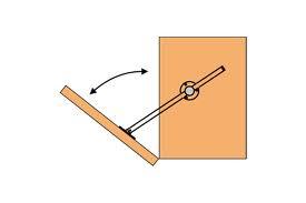 ножица за падаща врата